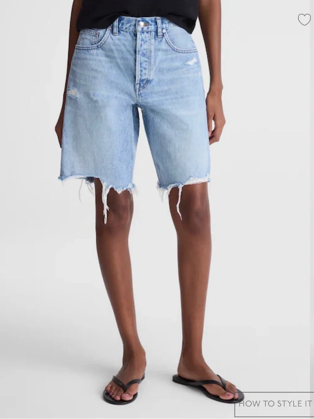 Madewell- The Essex Long Baggy Short